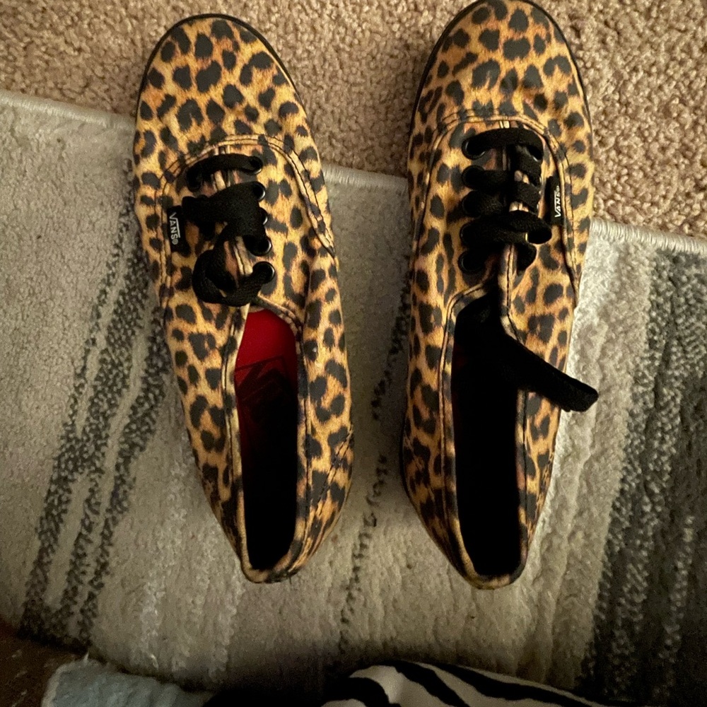 Vans Leopard Print Shoes
